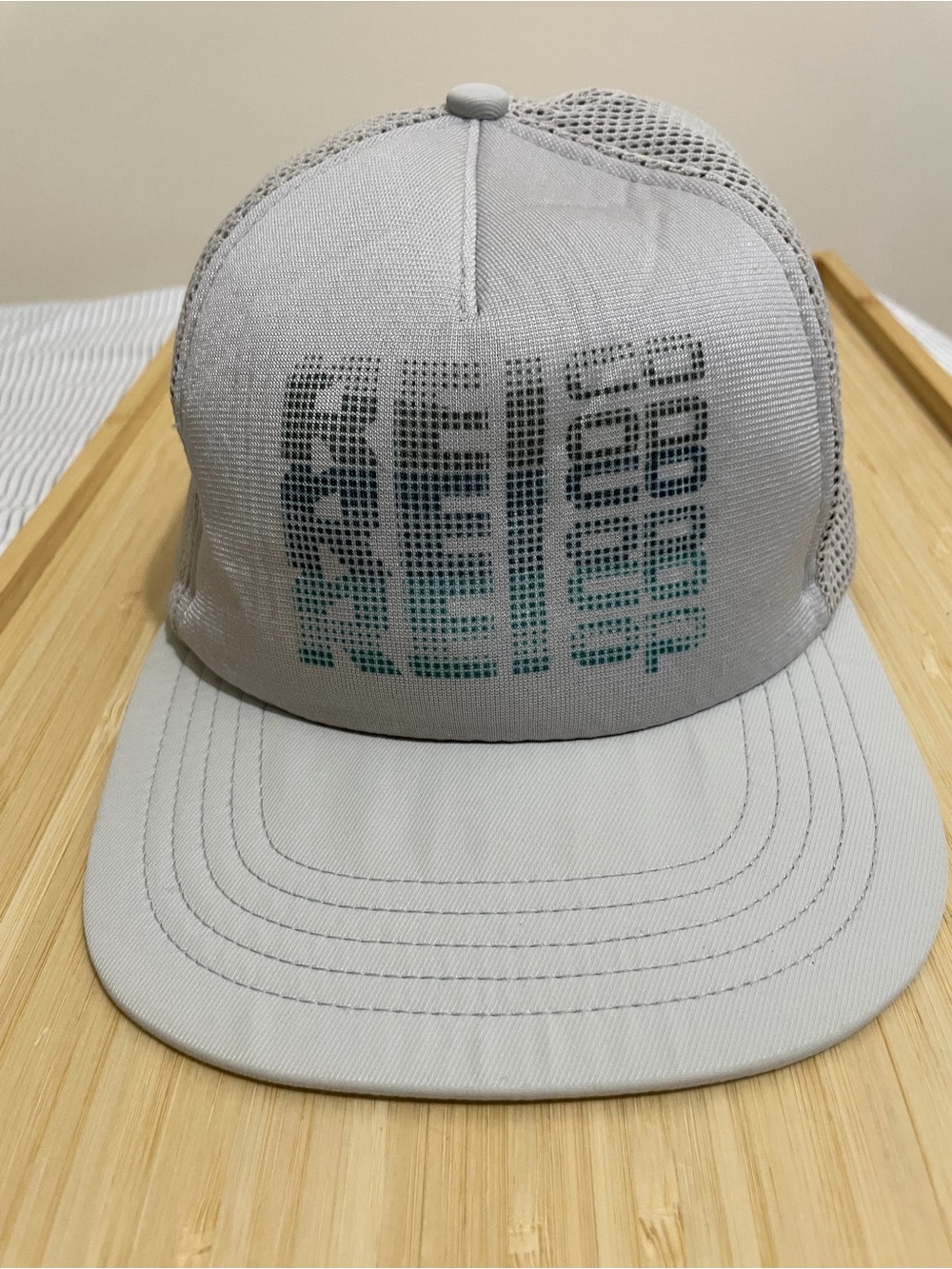 REI Nylon Soft Mesh Adjustable Hat ~ Gray
